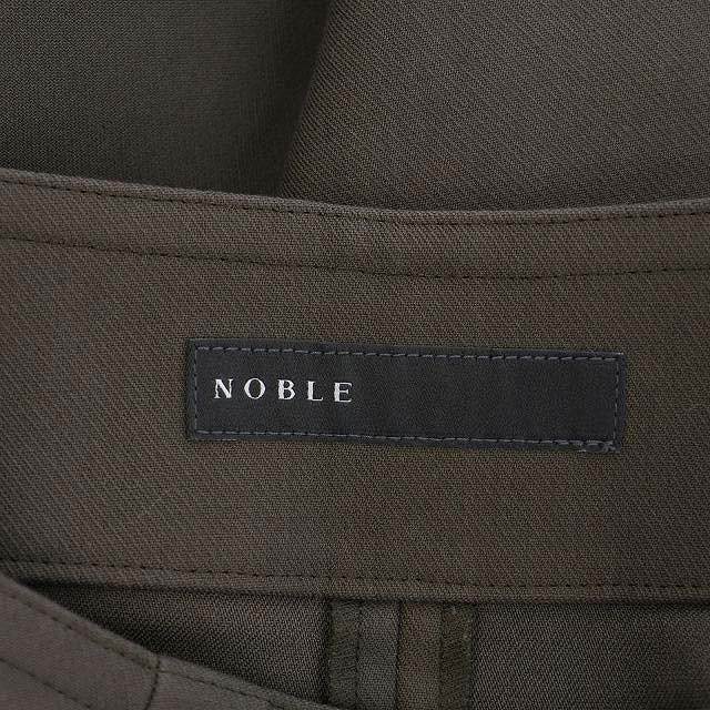 Noble(ノーブル)のノーブル 20SS T/Cフープジップタイトスカート ロング 40 緑 カーキ レディースのスカート(ロングスカート)の商品写真