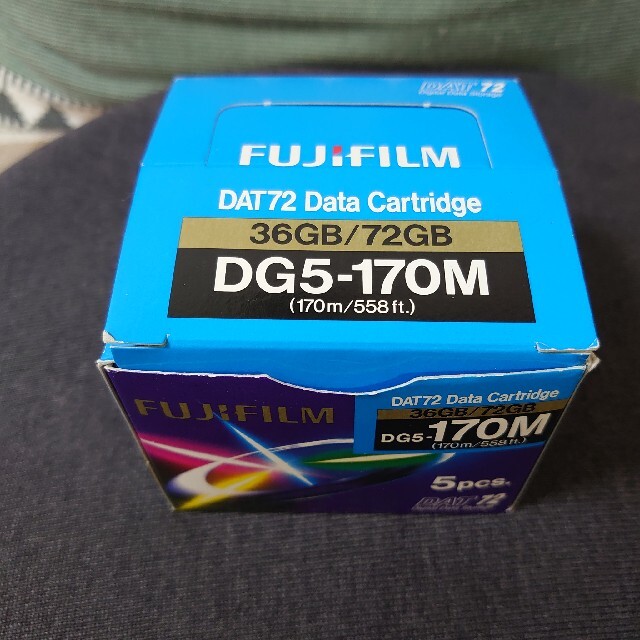 富士フィルム DAT72 Data Cartridge DG5-170M 5本