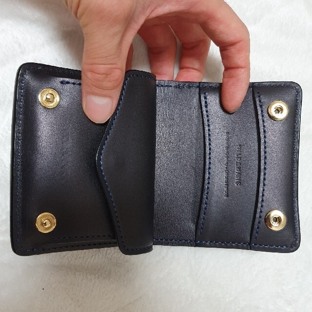 GANZO ワイルドスワンズ kf シェルコードバン インテンスブルーの