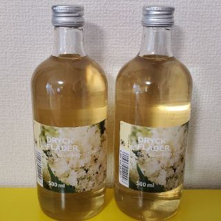 イケア(IKEA)の【未開封】イケア　エルダーフラワードリンク　濃縮シロップ　500ml×2(ソフトドリンク)