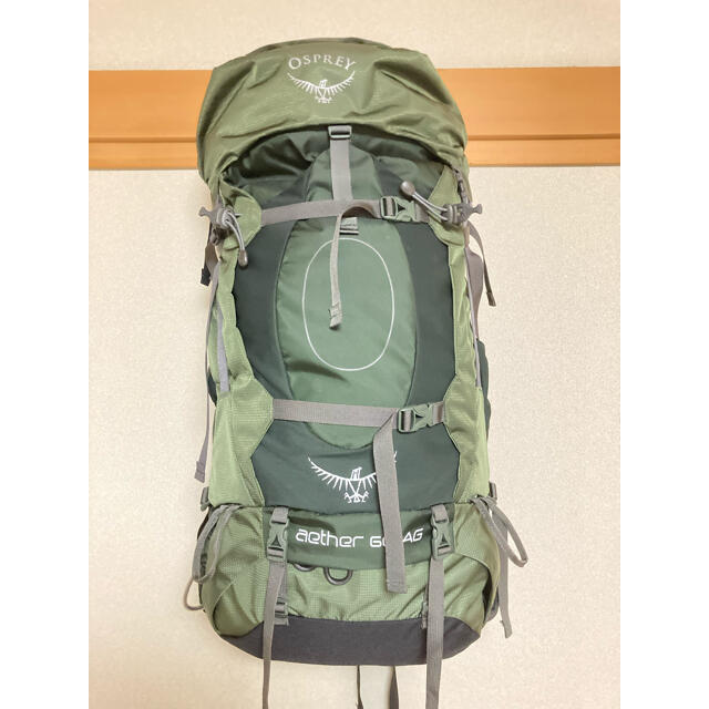 Osprey(オスプレイ)のオスプレー　イーサー　AG60 Mサイズ　OSPREY AETHER AG60 スポーツ/アウトドアのアウトドア(登山用品)の商品写真