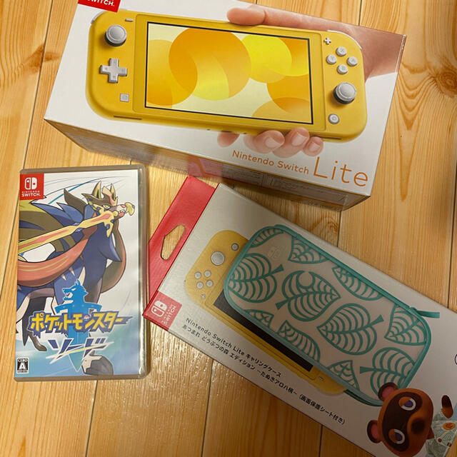 新品・未開封 ニンテンドースイッチ ライト ポケモン ソード セット