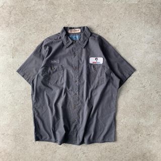 ディッキーズ(Dickies)のセット購入CiNTAS ワークシャツ 半袖 企業ロゴ 刺繍 グレー シンタス(シャツ)