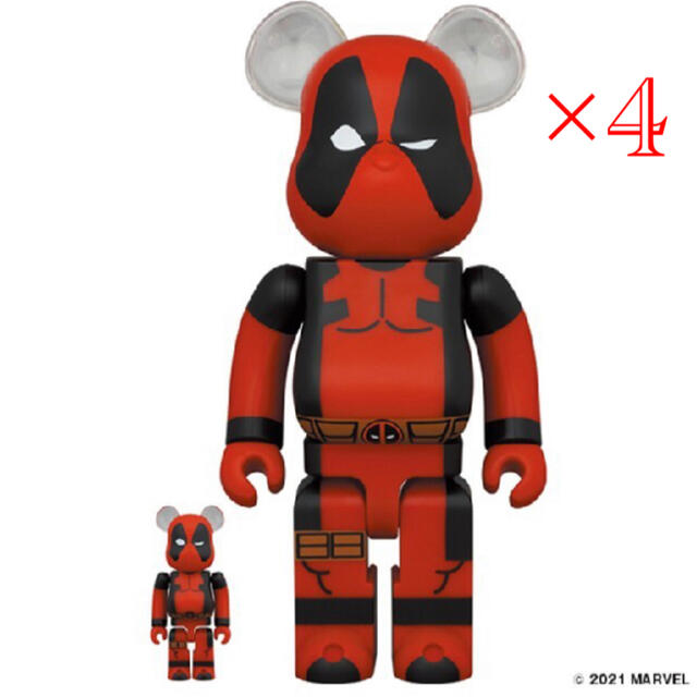 BE@RBRICK DEADPOOL 100% & 400%