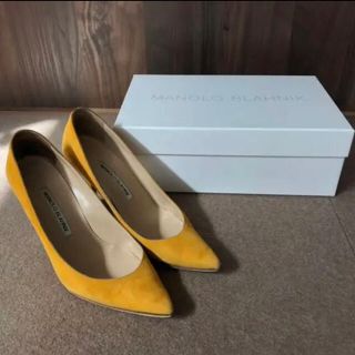 マノロブラニク(MANOLO BLAHNIK)のロンハーマン別注マノロブラニクキエッタ34.53535.5(ハイヒール/パンプス)