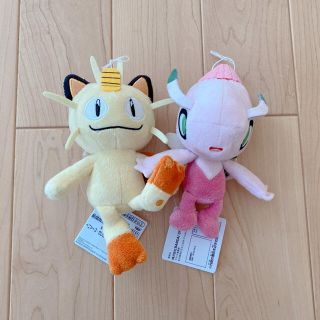 ポケモン ぬいぐるみ ニャース セレビィ(キャラクターグッズ)