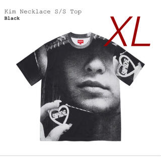 シュプリーム(Supreme)のSupreme Kim Necklace S/S Top "Black"(Tシャツ/カットソー(半袖/袖なし))