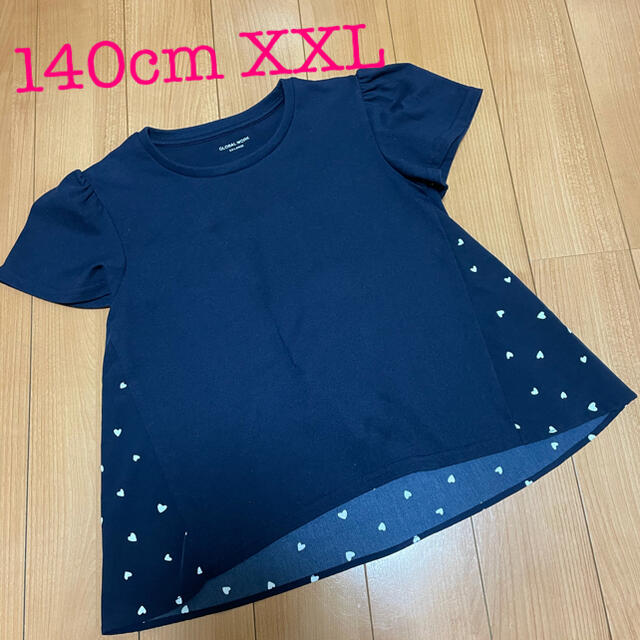 GLOBAL WORK(グローバルワーク)のグローバルワーク　140cm(XXL)カットソー キッズ/ベビー/マタニティのキッズ服女の子用(90cm~)(Tシャツ/カットソー)の商品写真