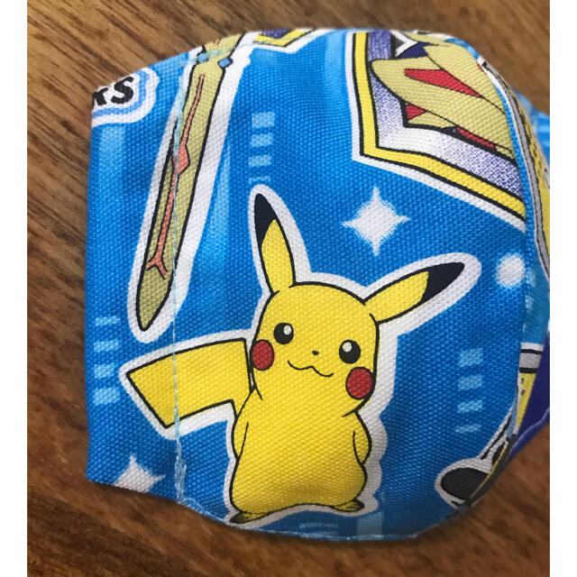 インナーマスク2枚　涼感　ポケモン ハンドメイドのキッズ/ベビー(外出用品)の商品写真