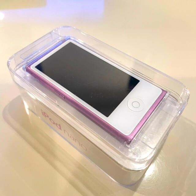 【美品】Apple iPod nano 第7世代 16GB パープル