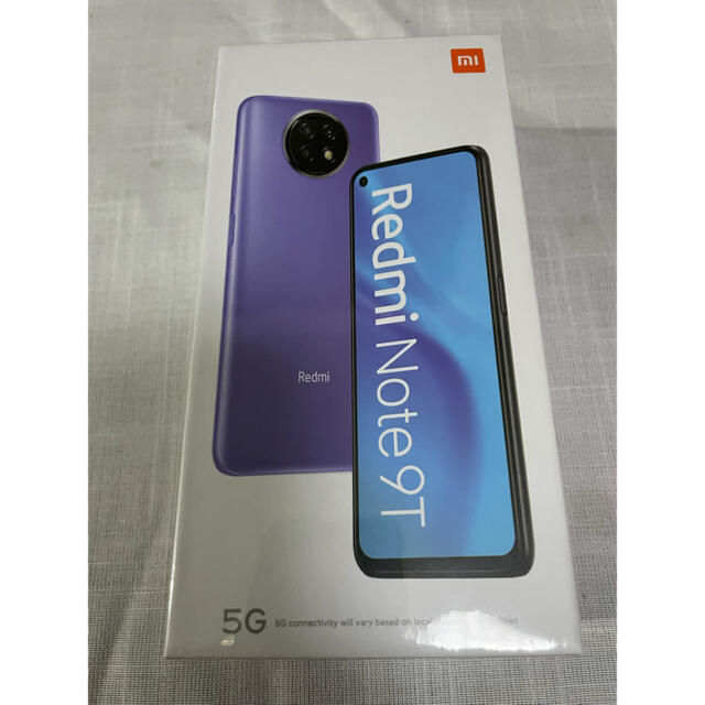 [新品 未開封]Xiaomi Redmi Note 9T  SIMロック解除