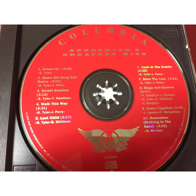 洋楽 CD エアロスミス グレイテスト ヒッツ エンタメ/ホビーのCD(ポップス/ロック(邦楽))の商品写真
