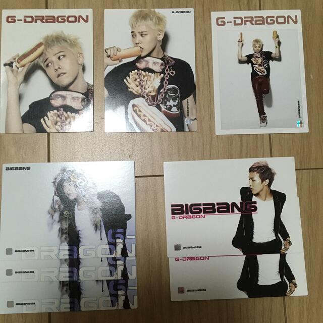 BIGBANG - BIGBANG G-DRAGON トレカ カードの通販 by minaya's BIGBANG - BIGBANG G-DRAGON トレカ カードの通販 by minaya's