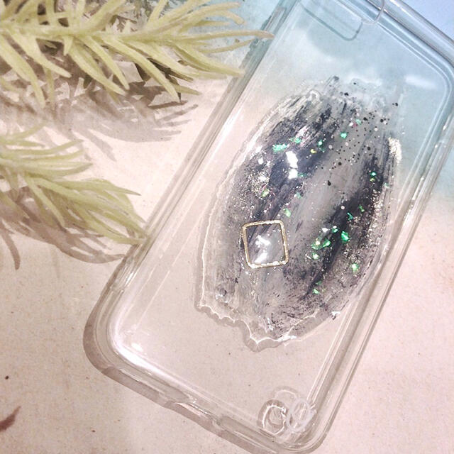 ZARA(ザラ)の【"O"case.】ニュアンス　iPhoneケース m-46【7/8/SE2】 スマホ/家電/カメラのスマホアクセサリー(iPhoneケース)の商品写真