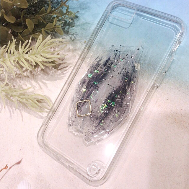 ZARA(ザラ)の【"O"case.】ニュアンス　iPhoneケース m-46【7/8/SE2】 スマホ/家電/カメラのスマホアクセサリー(iPhoneケース)の商品写真