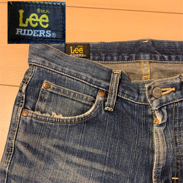 Lee RIDERS 05702 リー ライダース デニム 33 牛革パッチ