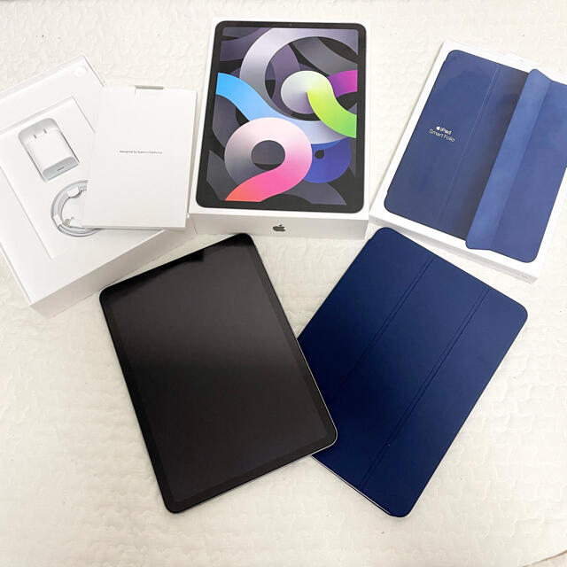 【美品】iPad Air 第4世代 256GB + Smartfolio ケース