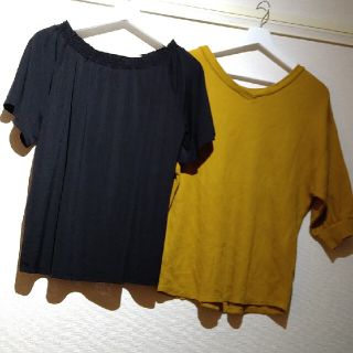 アズールバイマウジー(AZUL by moussy)のAZULbyMOUSSY　トップス　２枚セット(カットソー(半袖/袖なし))