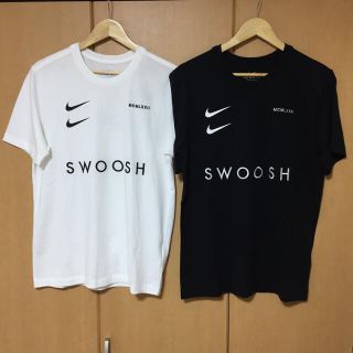 ナイキ(NIKE)のNIKE ナイキ ダブルスウォッシュ Tシャツ M 白と黒の2点セット 新品(Tシャツ/カットソー(半袖/袖なし))