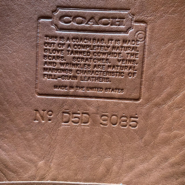 COACH(コーチ)の【極美品】オールドコーチ COACH バケツ ダッフルバッグ USA製 ブラウン レディースのバッグ(ショルダーバッグ)の商品写真