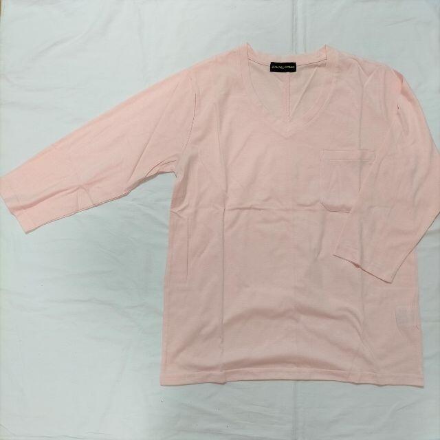 Mサイズ ジャンポールギルバード Tシャツ 2枚セット ピンク＆ホワイト メンズ メンズのトップス(Tシャツ/カットソー(七分/長袖))の商品写真