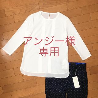 ドレステリア(DRESSTERIOR)の新品ドレステリアシフォンクルーネックプルオーバー(シャツ/ブラウス(長袖/七分))