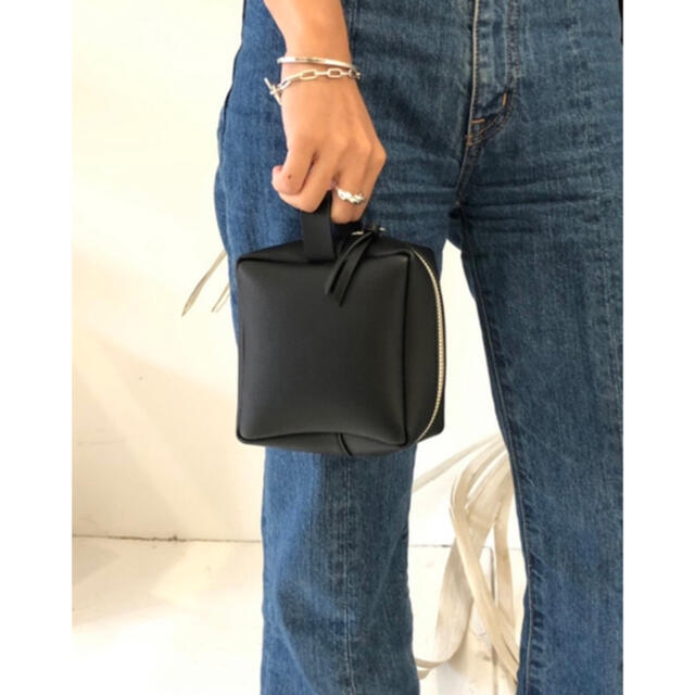 TODAYFUL(トゥデイフル)のTODAYFUL Square Mini Pouch BLACK レディースのファッション小物(ポーチ)の商品写真