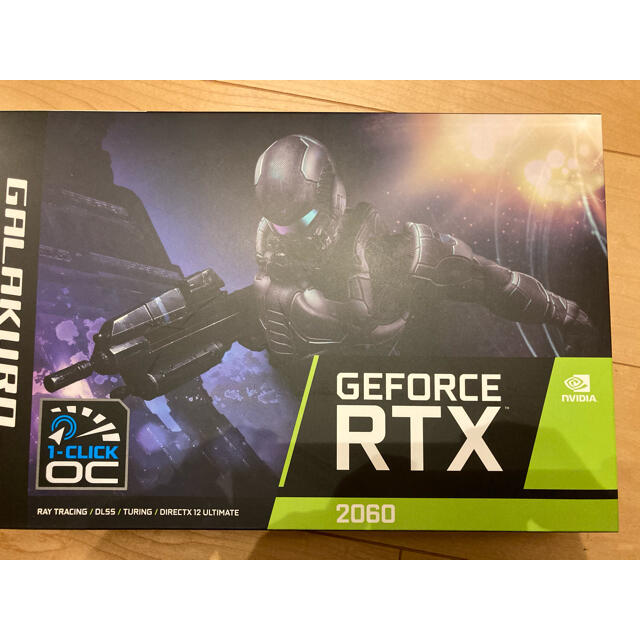 期間限定特価】 玄人志向 GG-RTX2060-E6GB/DF2 新品未開封 RTX 2060 PC