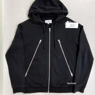 マルタンマルジェラ(Maison Martin Margiela)の完全正規品　良品　マルジェラ　18SS 八の字　ジップアップ パーカー　50！(パーカー)