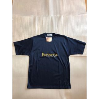 バーバリー(BURBERRY)の【新品未使用品】Burberrys Tシャツ ネイビー 刺繍ロゴ(Tシャツ/カットソー(半袖/袖なし))