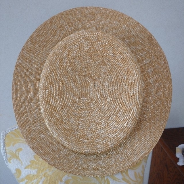 CA4LA(カシラ)のCA4LA   カシラ   カンカン帽   ストローハット 美品 レディースの帽子(麦わら帽子/ストローハット)の商品写真
