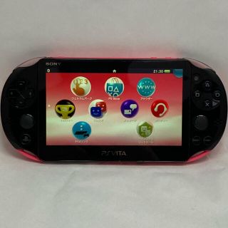 プレイステーションヴィータ(PlayStation Vita)のPlayStation®Vita PCH-2000シリーズ ピンクブラック(携帯用ゲーム機本体)