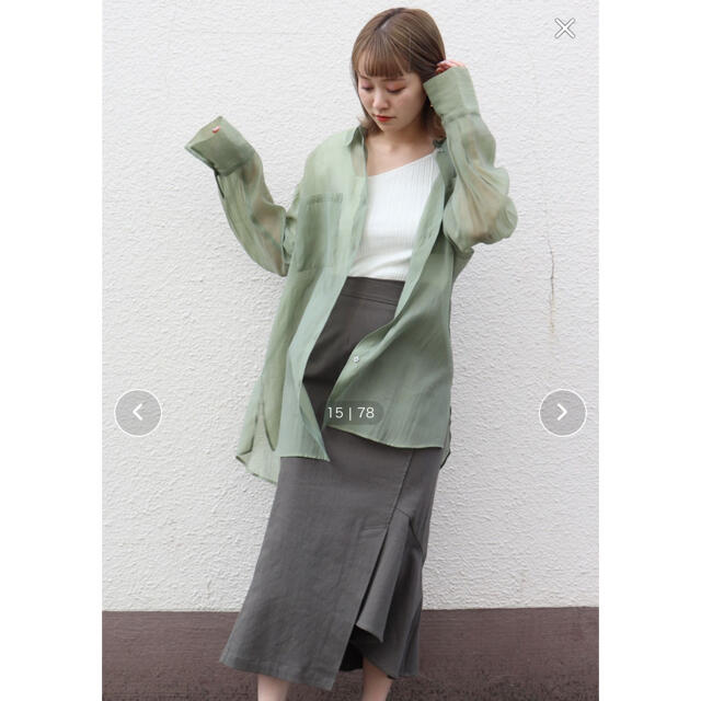 MURUA(ムルーア)のMURUA アシンメトリーマーメイドスカート レディースのスカート(ロングスカート)の商品写真