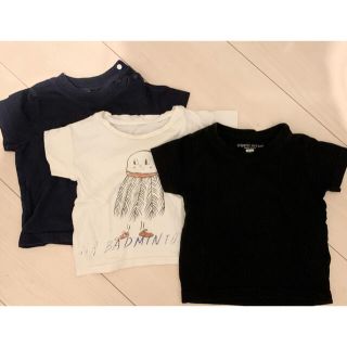 ムジルシリョウヒン(MUJI (無印良品))の80サイズ　Tシャツセット　無印　韓国子供服他(その他)