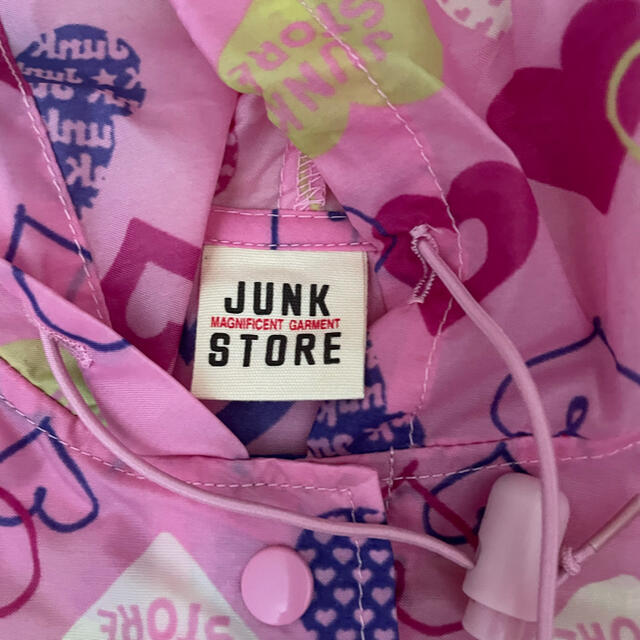 JUNK STORE(ジャンクストアー)のJUNK STOREレインコート100〜110 キッズ/ベビー/マタニティのこども用ファッション小物(レインコート)の商品写真