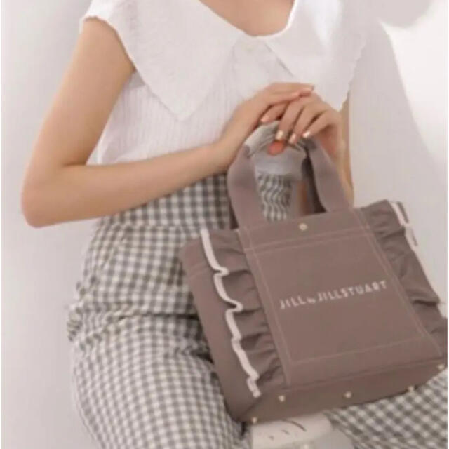 JILL by JILLSTUART(ジルバイジルスチュアート)のJILL by JILL STUART フリルトートバッグ レディースのバッグ(トートバッグ)の商品写真