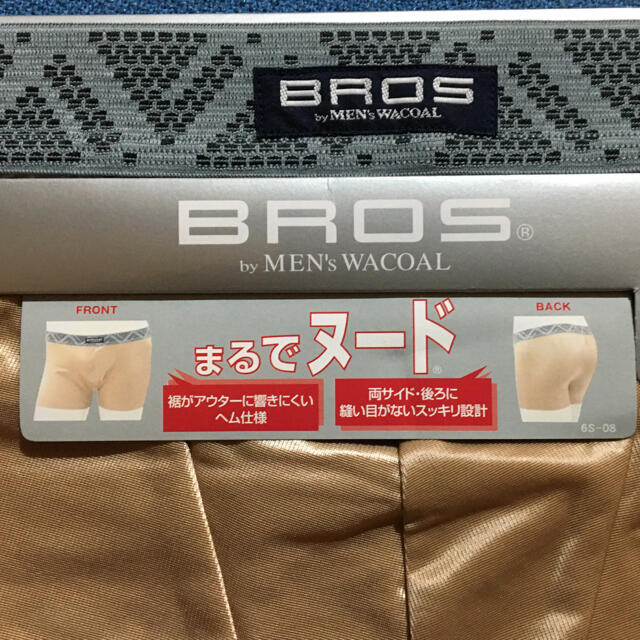 Wacoal(ワコール)のMEN’s Wacoal BROS まるでヌード 2枚セット メンズのアンダーウェア(ボクサーパンツ)の商品写真