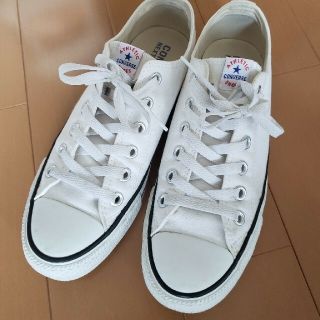 コンバース(CONVERSE)のCONVERSE　白　着払いです(スニーカー)