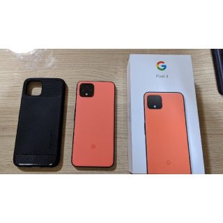 グーグルピクセル(Google Pixel)のPixel 4 64GB Oh So Orange オレンジ SIMロック解除版(スマートフォン本体)