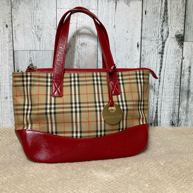 おすすめ BURBERRY - ⭐︎バーバリー⭐︎ ノヴァチェック シャドー 日本オーダー 【美品】 バーバリー ロンドン ハンドバッグ ノバチェック ロゴプレート レザー ハンドバッグ
