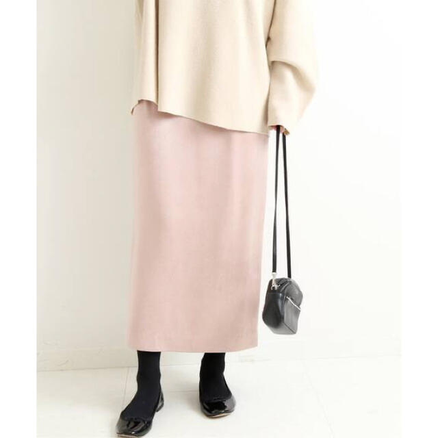 IENA(イエナ)のIENA グロッシーサテンタイトスカート　34 レディースのスカート(ロングスカート)の商品写真