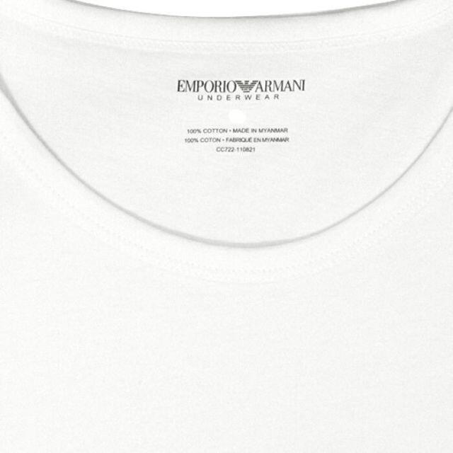 Emporio Armani(エンポリオアルマーニ)のEMPORIO ARMANI ロゴ Tシャツ  新品　未使用 メンズのトップス(Tシャツ/カットソー(半袖/袖なし))の商品写真