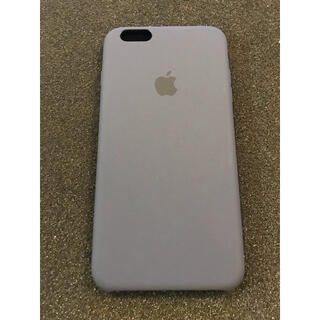 アップル(Apple)のiPhone6s plus Apple純正　紺色シリコンカバー(iPhoneケース)