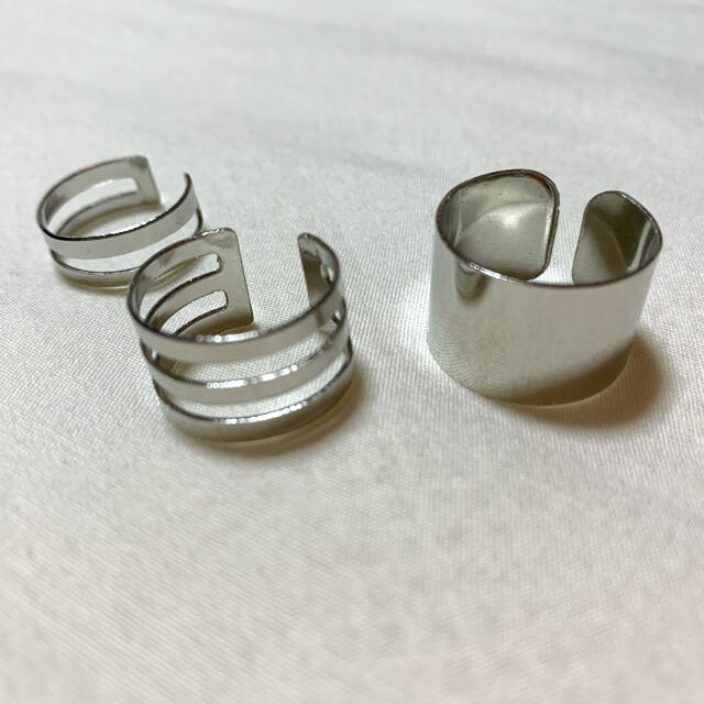 kutir ［サイズ調整可能］3セットリング レディースのアクセサリー(リング(指輪))の商品写真