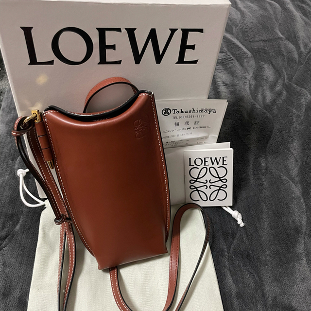超高品質で人気の LOEWE - ロエベ　ゲートポケット　ラスティ ショルダーバッグ