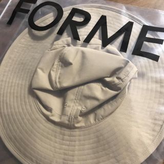 マザー(mother)のフォルム　FORME キッズハット　ベージュ　新品(ハット)