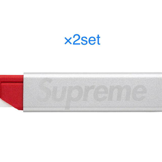 文房具２個セット Supreme Slice Manual Carton Cutter