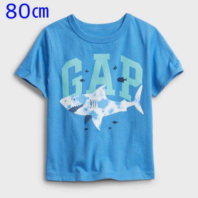 babyGAP(ベビーギャップ)の『新品』babyGap organic cotton 半袖Tシャツ 80㎝ キッズ/ベビー/マタニティのベビー服(~85cm)(Ｔシャツ)の商品写真