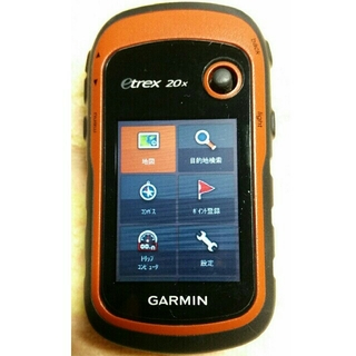 ガーミン(GARMIN)のガーミン　eTrex20　英語版を言語変換済み(登山用品)