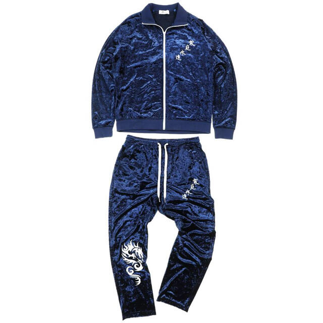 Kohh着用! Chuuni VELORE TRACK SUITS / NVY 【超安い】 15744円引き
